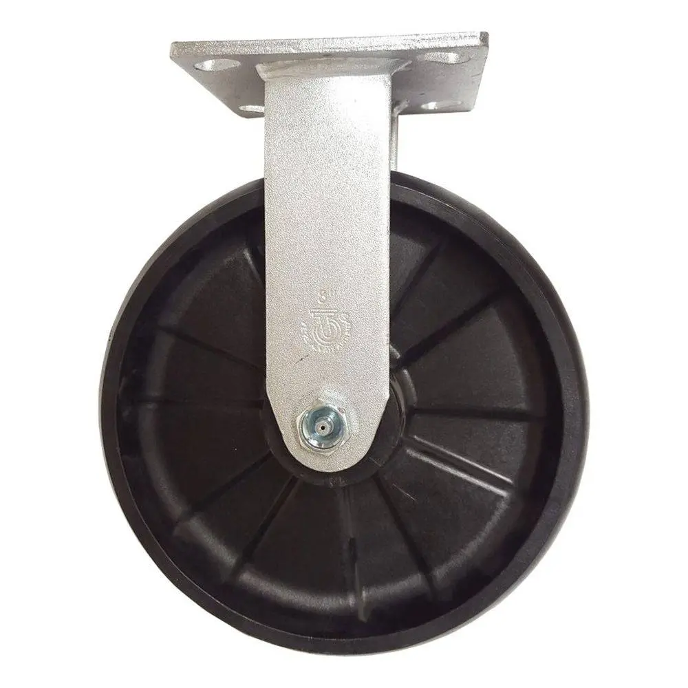 8" X 2" Maxrok Wheel Rigid Caster - 1250 Lbs. Capacity 1