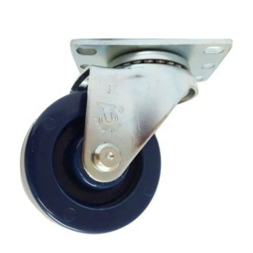 3" X 1-1/4" Duralastomer Wheel Swivel Caster - 300 Lbs. Capacity 1