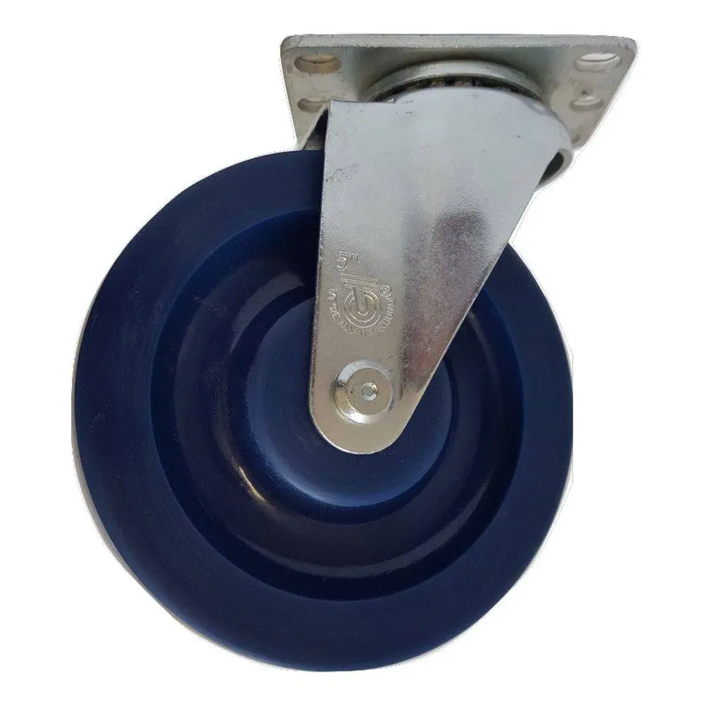 5" X 1-1/4" Duralastomer Wheel Swivel Caster - 350 Lbs. Capacity 1