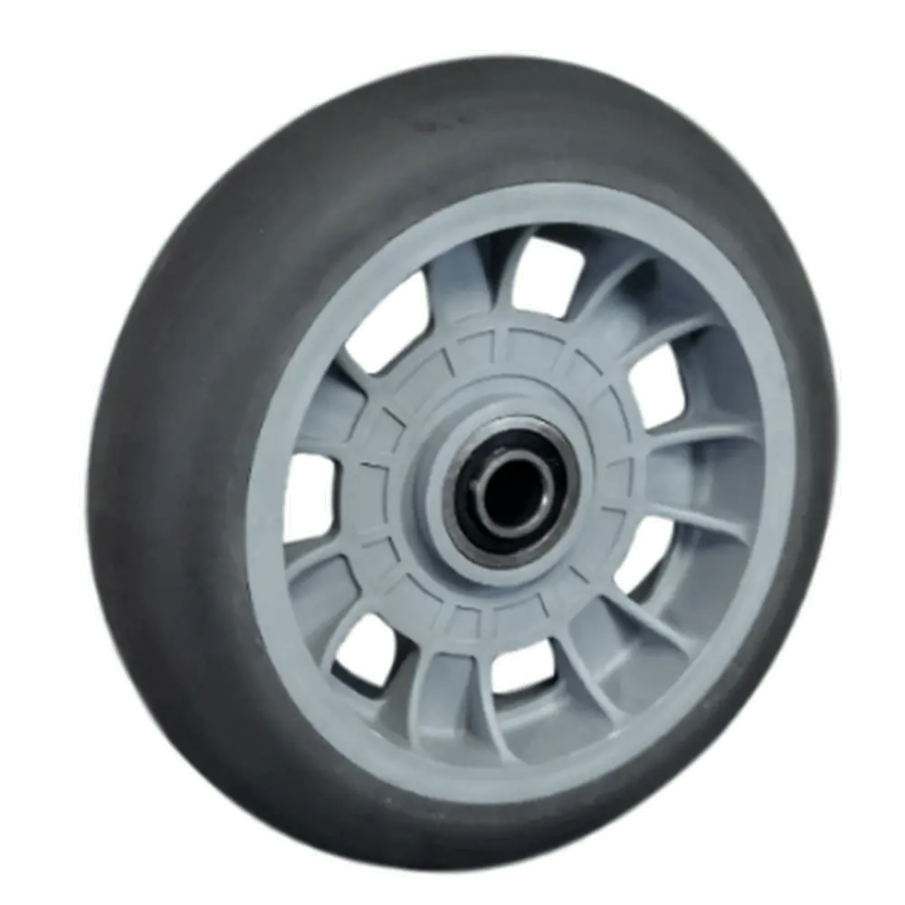 8" B&P Proflex Hand Truck Wheel Offset Hub Precision Bearing 1
