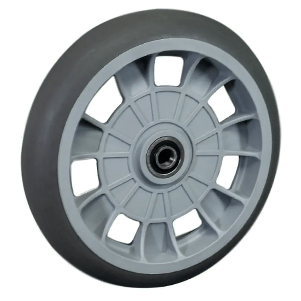 10" B&P Proflex Hand Truck Wheel Offset Hub 5/8" Precision Bearing 1