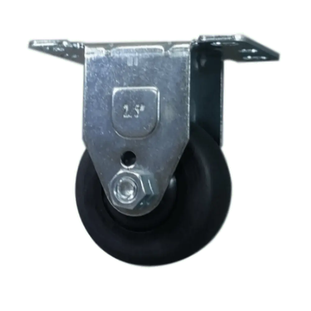 2-1/2" X 1-1/4" Thermo-Pro Wheel Rigid Caster - 250 Lbs. Capacity 1