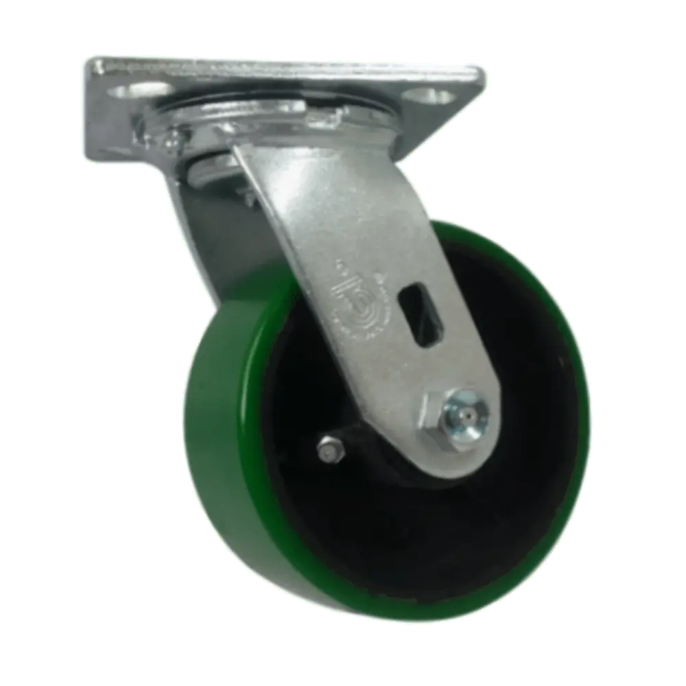 5" X 2" Polyon Cast Wheel Swivel Caster - 1100 Lbs. Capacity 1