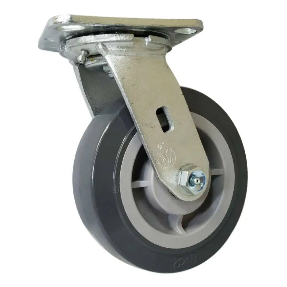 6"  X 2" Polymadic Wheel Swivel Caster - 900 Lbs. Capacity 1