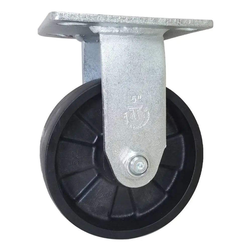 5" X 2" Maxrok Wheel Rigid Caster - 1000 Lbs. Capacity 1