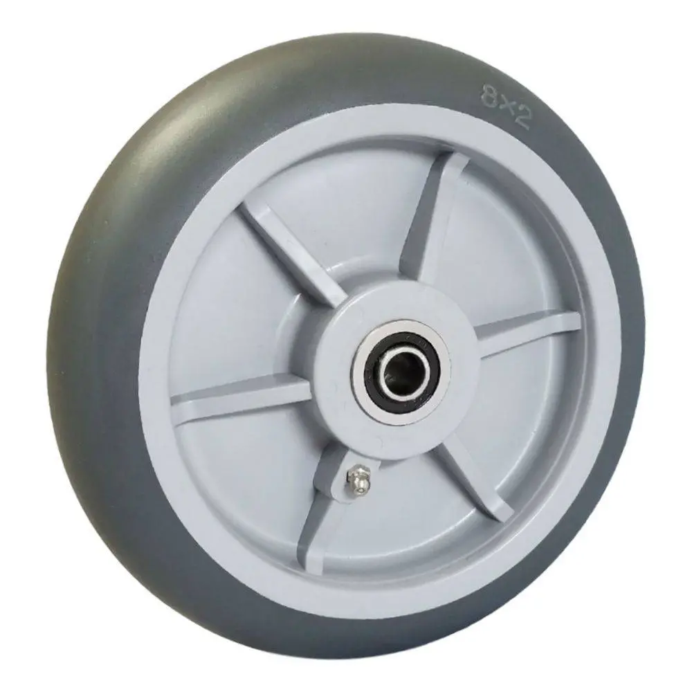 8" X 2" Thermo-Pro Wheel 1/2" Precision Bearing - 600 Lbs. Capacity 1