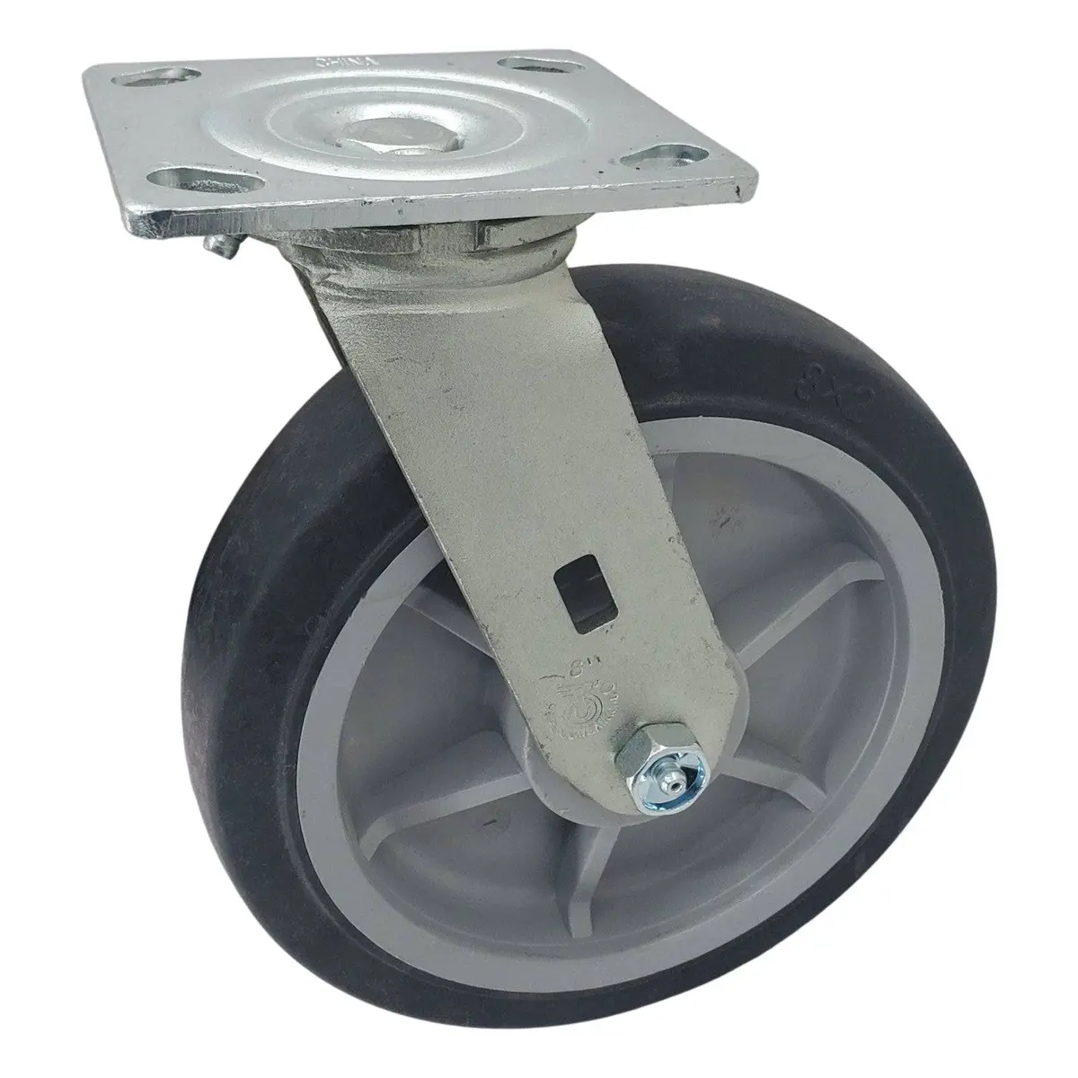 8" X 2" Nomadic Wheel Swivel Caster - 700 Lbs. Capacity 1