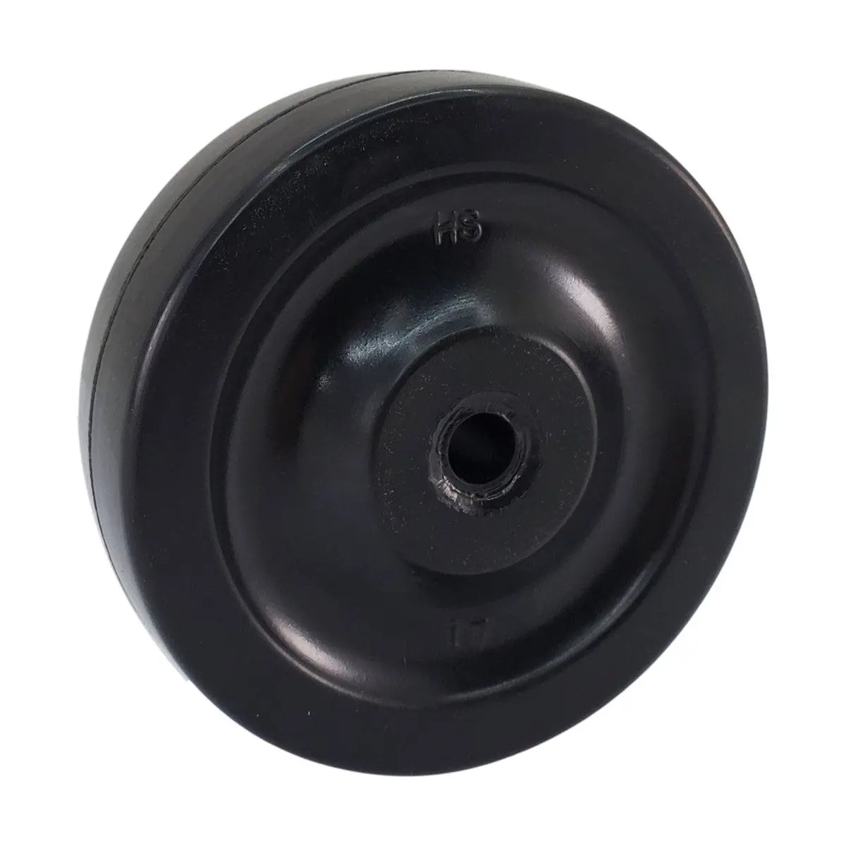 4" X 1-1/4" Soft Rubber Wheel - 350 Lbs. Capacity 1