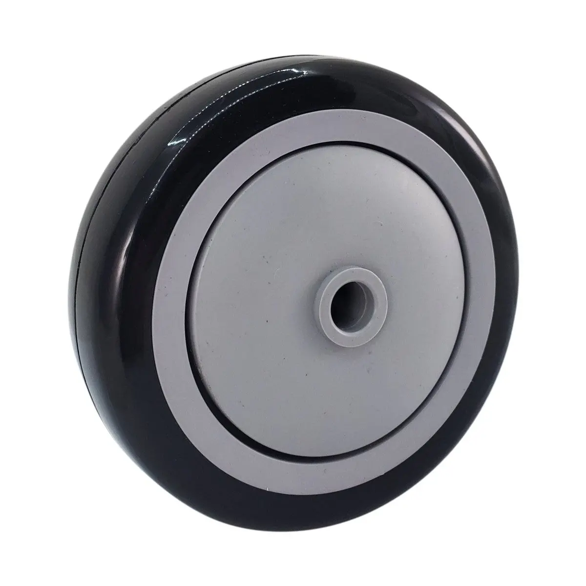 4" X 1-1/4" Poly-Pro Wheel Black/Gray - 350 Lbs. Capacity 1