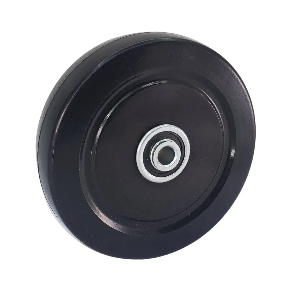 5" X 1-1/4" Hard Rubber Wheel - 350 Lbs. Capacity 1