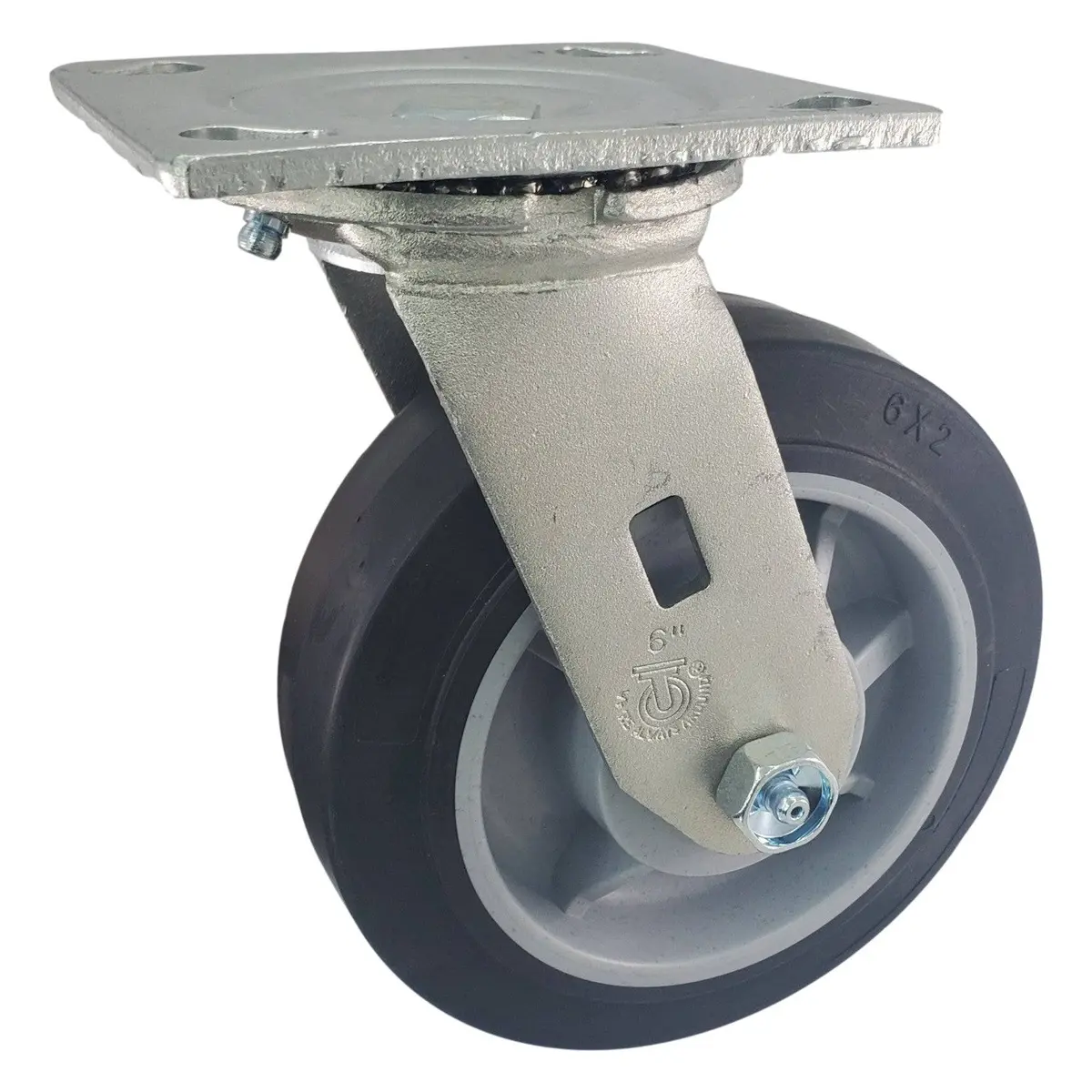 6" X 2" Nomadic Wheel Swivel Caster - 600 Lbs. Capacity 1