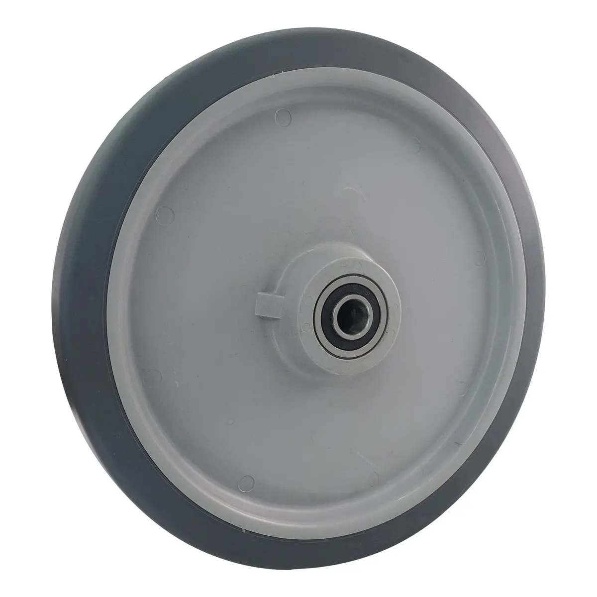 10" X 1-1/2 Poly-Pro Wheel Gray/Gray - 700Bs. Capacity 3