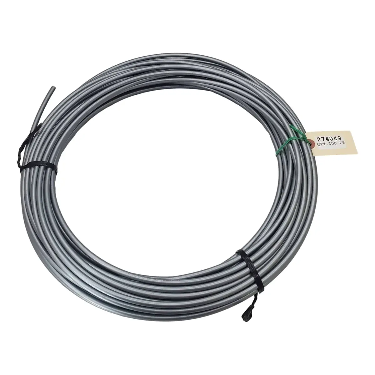 100' Tubing 1/4In Od Gray 1