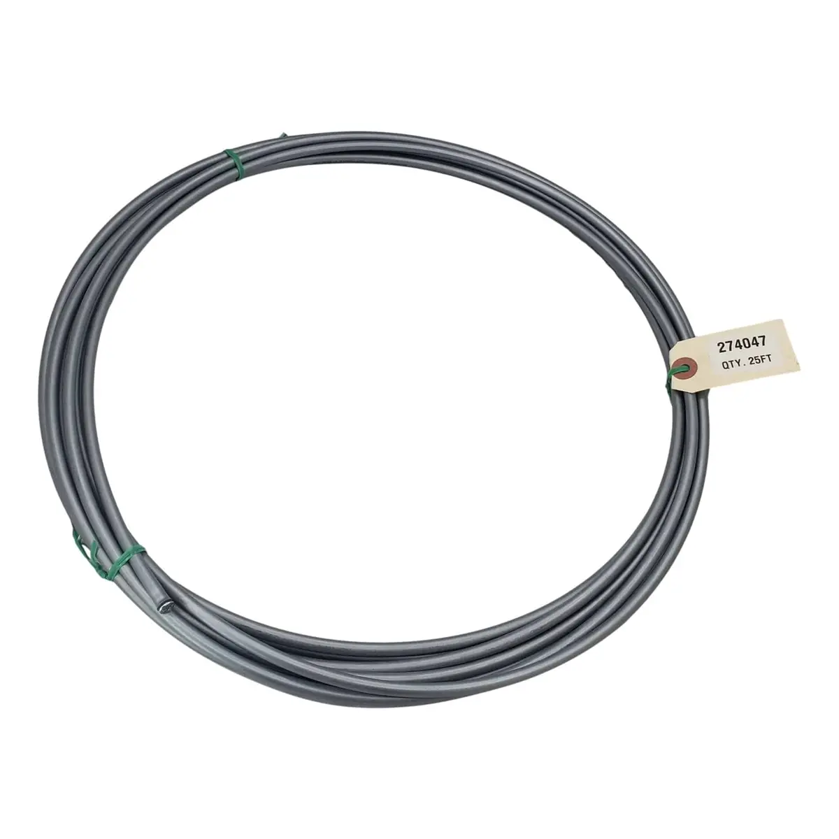 25' Grease Filled Tubing 1/4In Od Gray 1