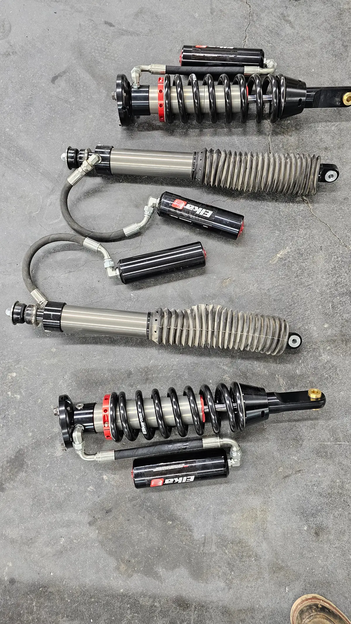 Elka 2.5 Coilover/Rear Shocks For 0-2" Lift 05+ Tacoma (Used) 1