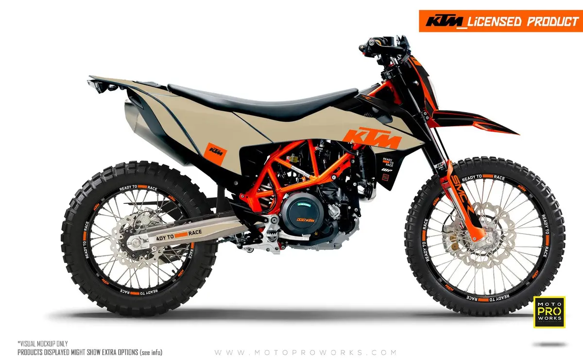 Ktm 690 Enduro Graphics - "Desert" 1