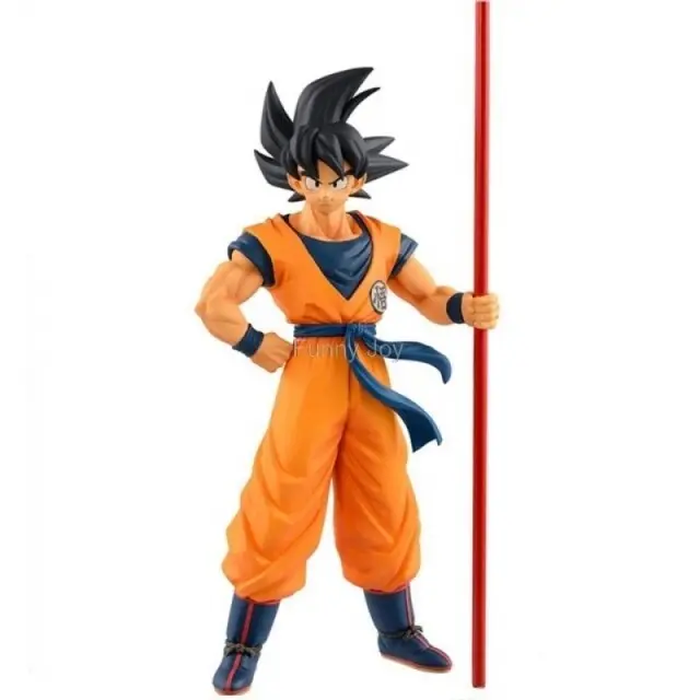 Figura De Ação Son Goku + Bastão - Dragon Ball 1