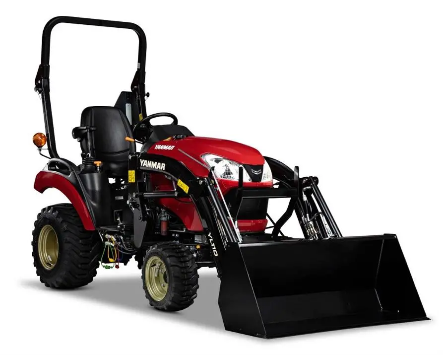 Yanmar Sa223 Compact Tractor W/ Front Loader 1