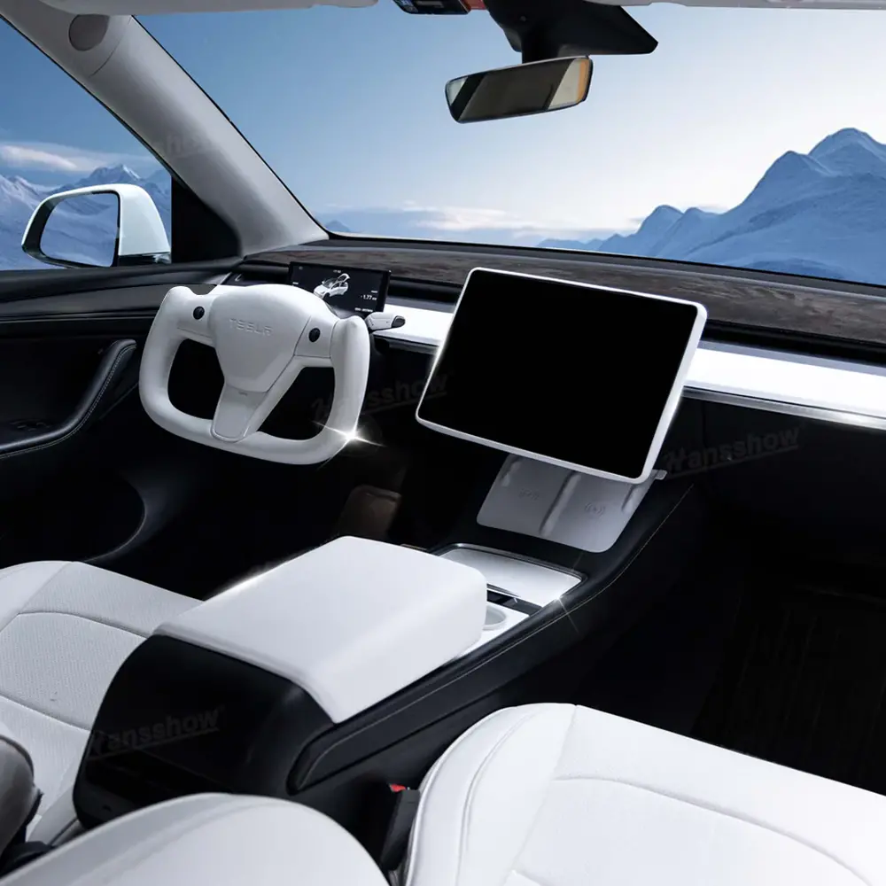 Model Y/Model 3 Bundle Of White Enthusiast Style Kits For Tesla White... 1