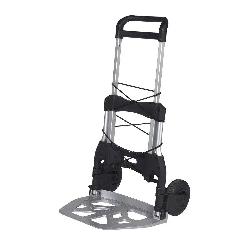 Wesco Mega-Mover Folding Hand Truck - 550 Lbs Capacity, Aluminum 1
