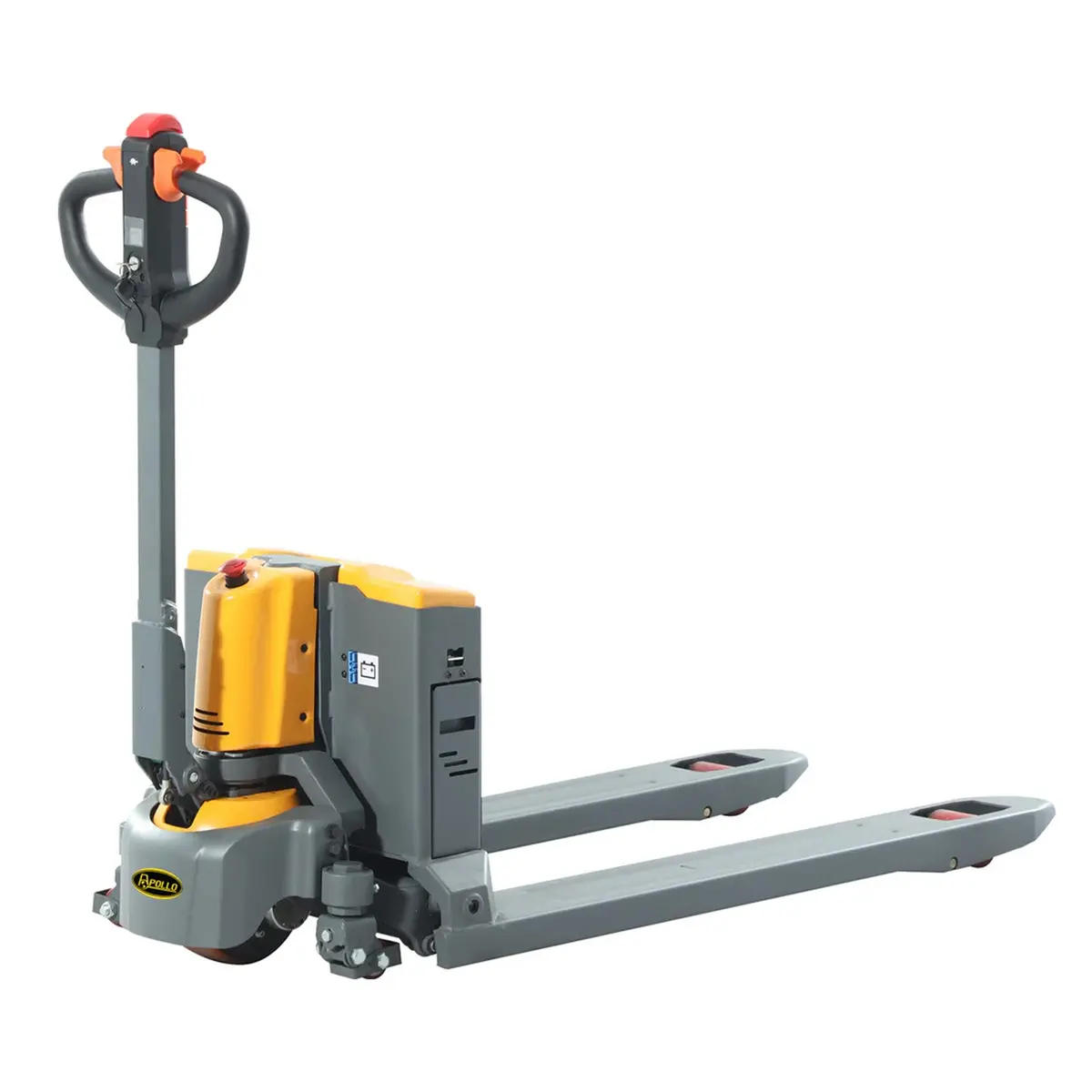 Lithium-Powered Electric Pallet Jack, Cap 3300Lbs With Fork 48In X27in 1