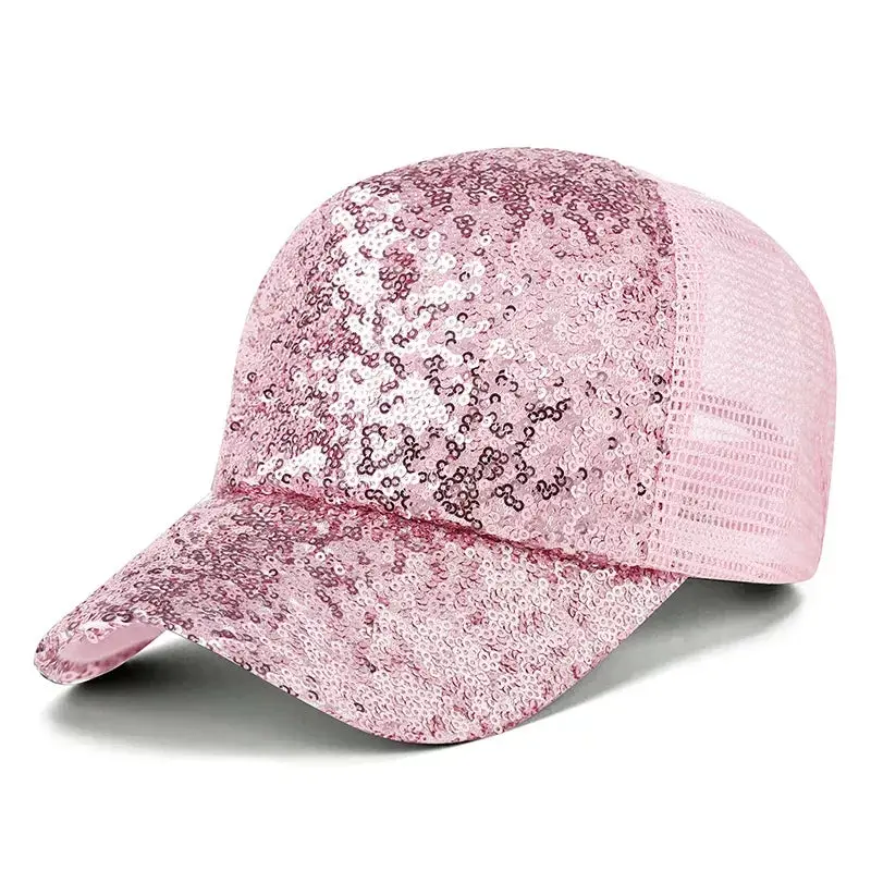 Chapéu Feminino Com Brilhantes - Novo 1