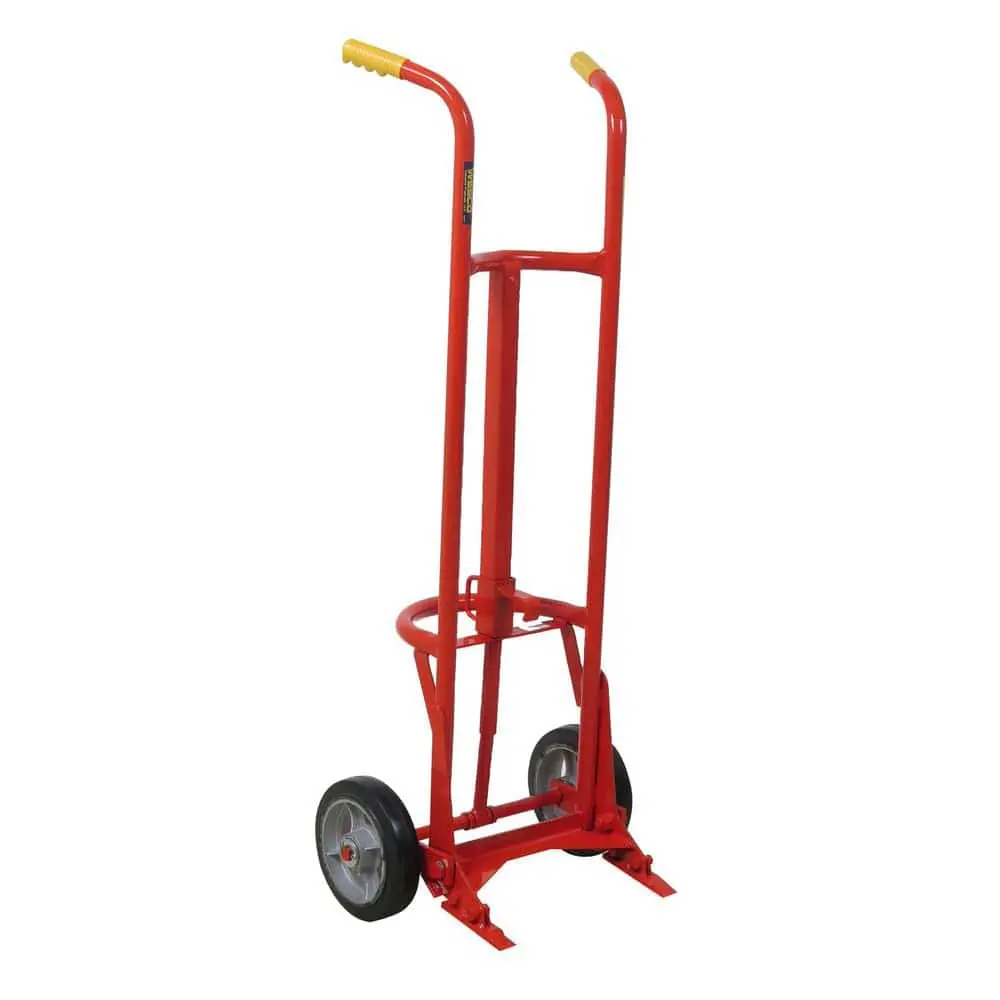 Wesco Heavy Duty Drum Truck For Steel Drums - 1000 Lbs Capacity 1