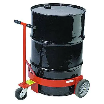 Wesco Spill-Less Open Drum Truck - 1000 Lbs Capacity 2