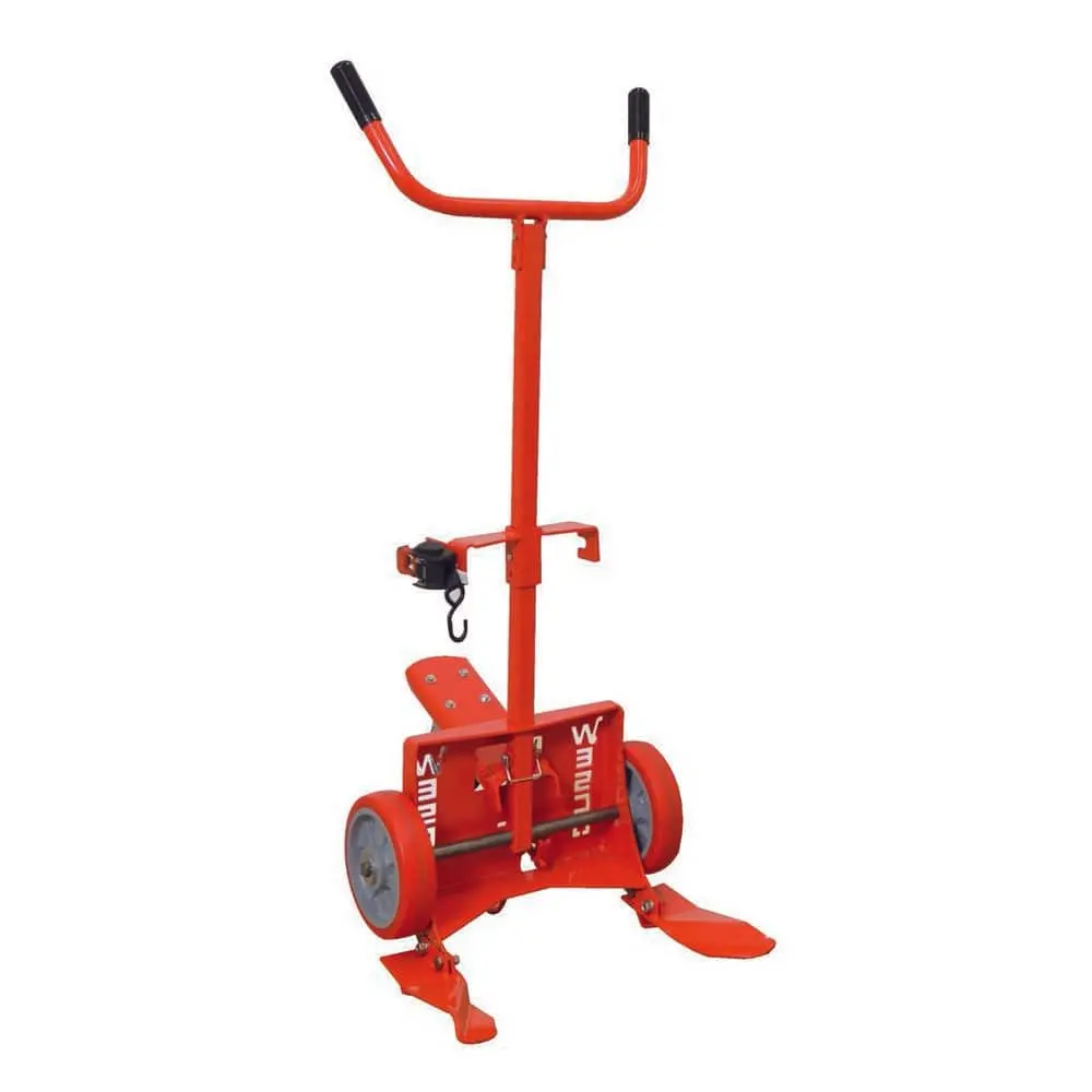 Wesco Knock Down Drum Truck - Poly Drums, 1000 Lbs Capacity 1