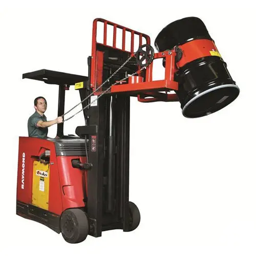 Wesco Fork Truck Drum Lifter & Tilter Dgf-55 - 800 Lbs Capacity 1