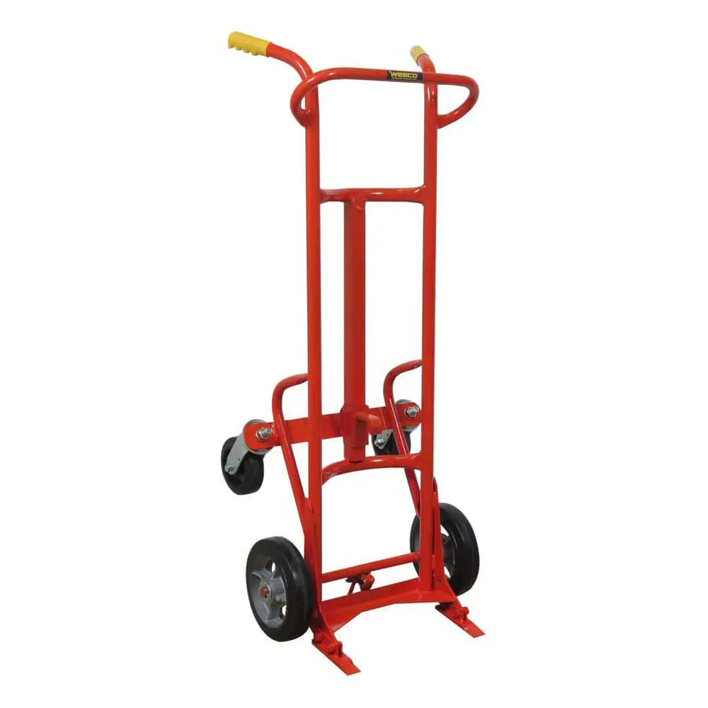 Wesco Ergonomic Drum Truck 15Btc - Moldon Rubber Wheels 1