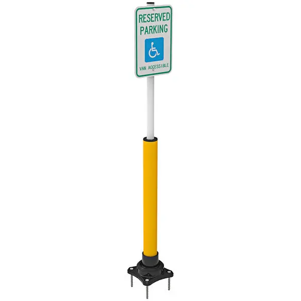 Slowstop Handicap Rebounding Bollard Kit 1