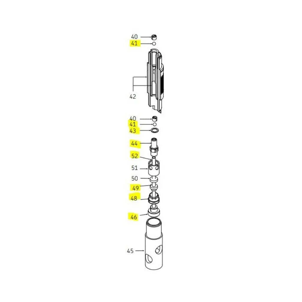 Lower Pump Tube Repair Kit For Lincoln Grease Pumps 1