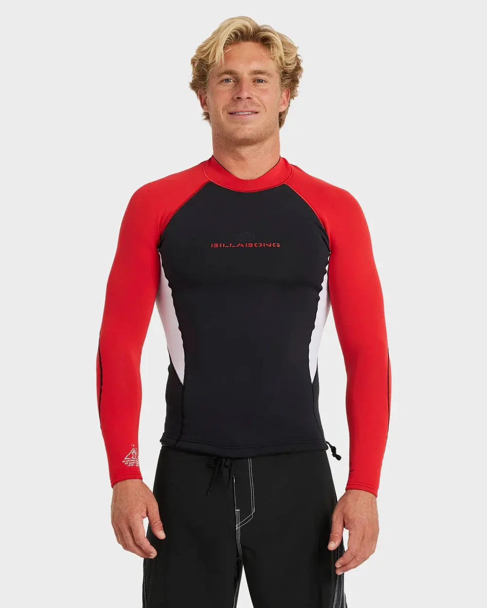 Billabong Mens Andy Irons 1/1Mm Revolution Long Sleeve Wetsuit Top 1