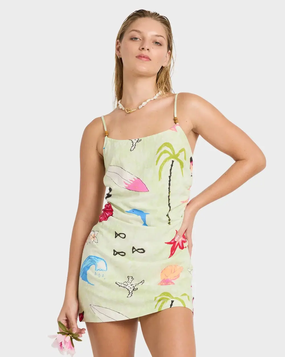 Billabong Womens Lottie Hall Mini Dress 1