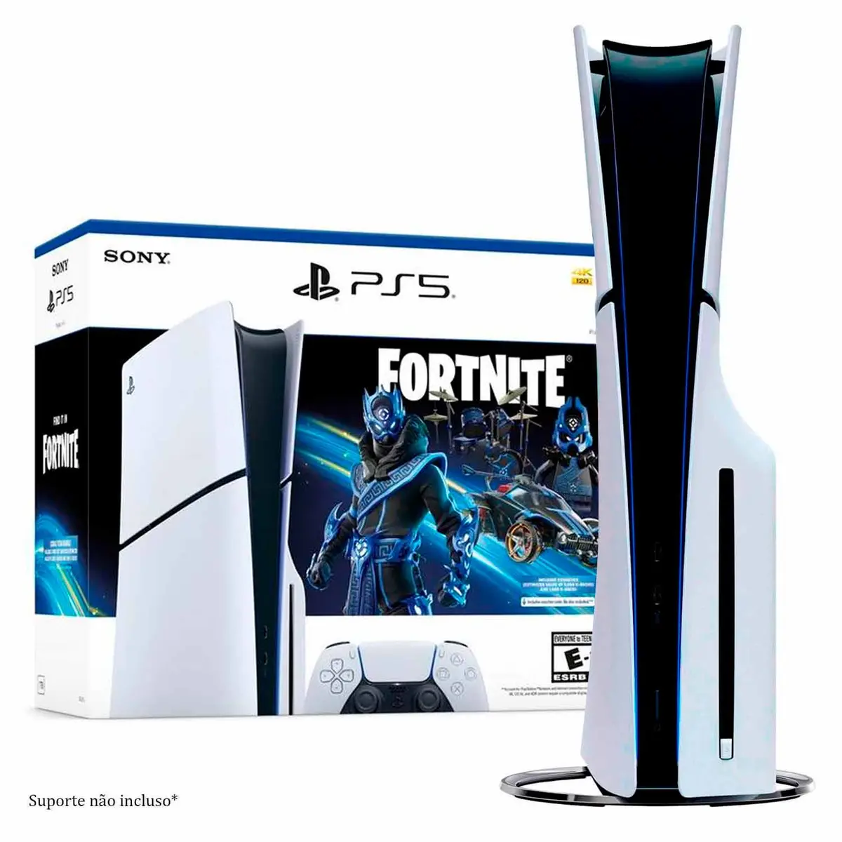 Consola Playstation 5 Slim Edição Fortnite Cobalt Star - Novo 1