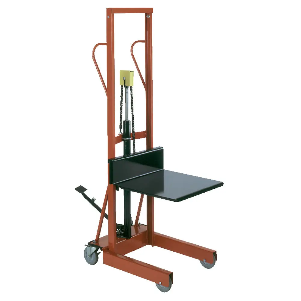 Hydraulic Lite-Lift With Adjustable Forks And Foot Pump, 500 Lb Cap. 2