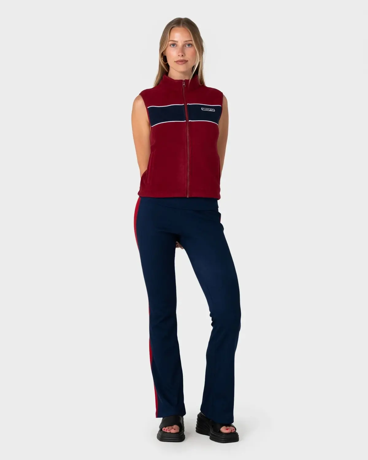 Rusty Bless Up Polar Fleece Vest 2