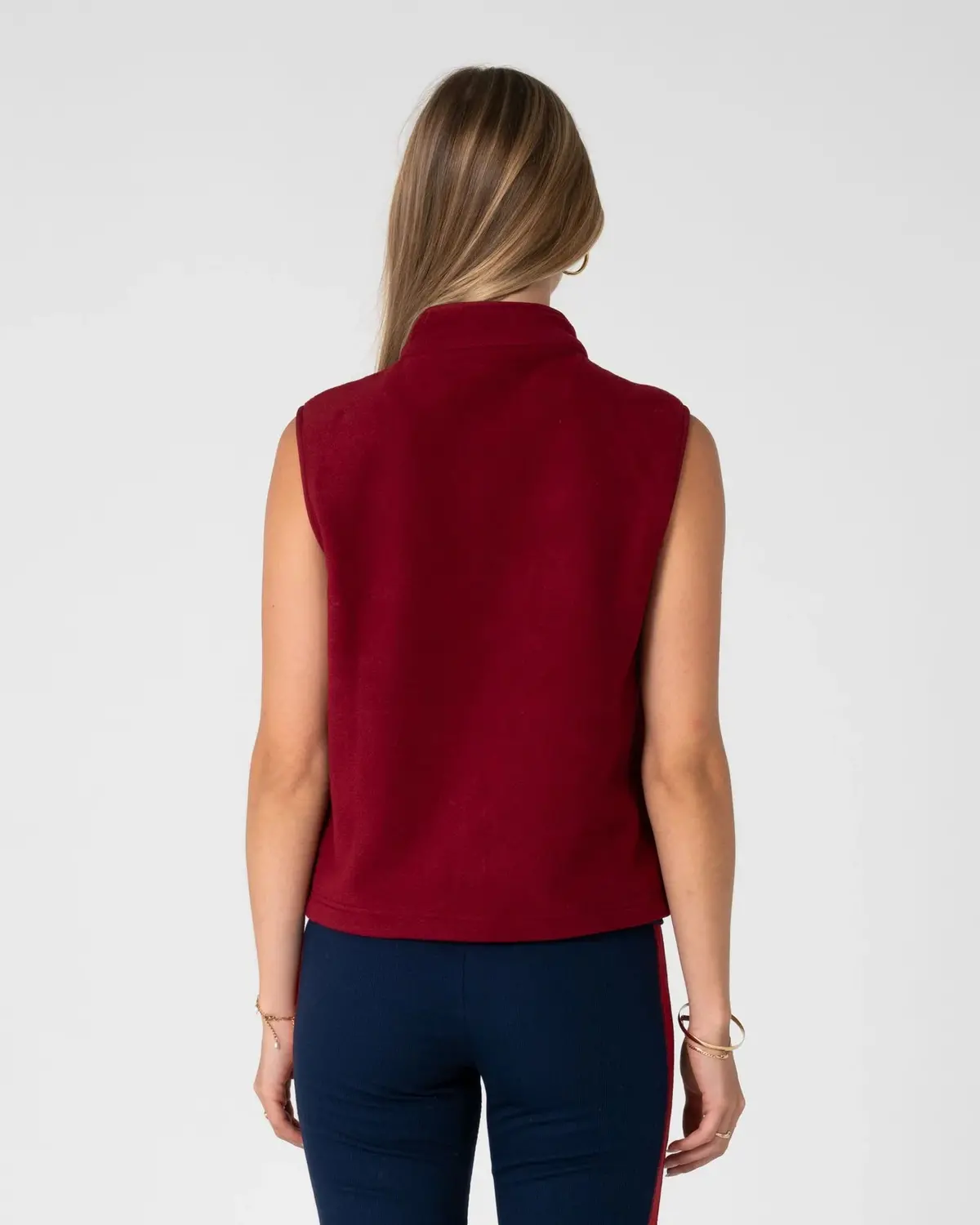 Rusty Bless Up Polar Fleece Vest 3