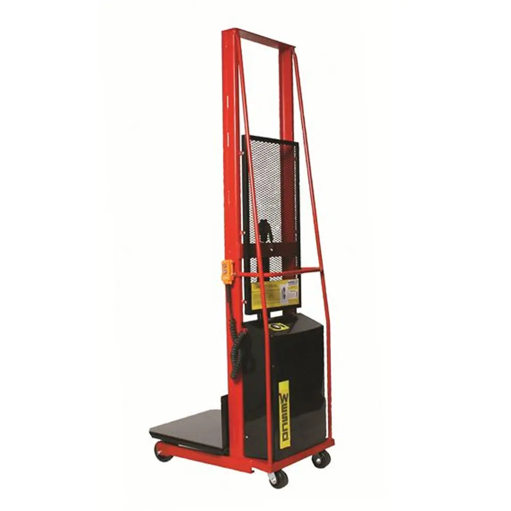 Fixed Base Powered Stacker, 1000 Lb Capacity 1