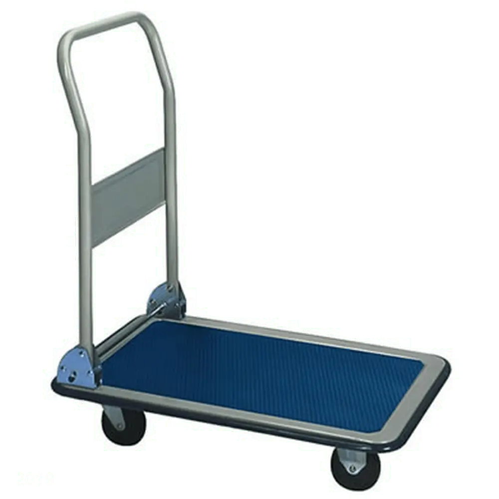 Wesco Steel Economy Folding Handle Truck - 23" X 35" - 400 Lbs Capacity 1
