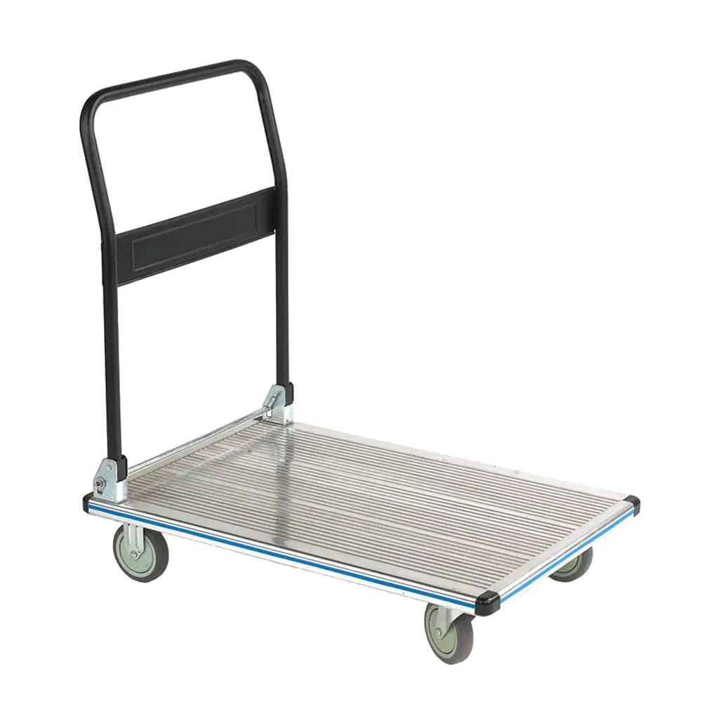 Wesco Aluminum Folding Handle Cart - 350 Lbs Capacity 1