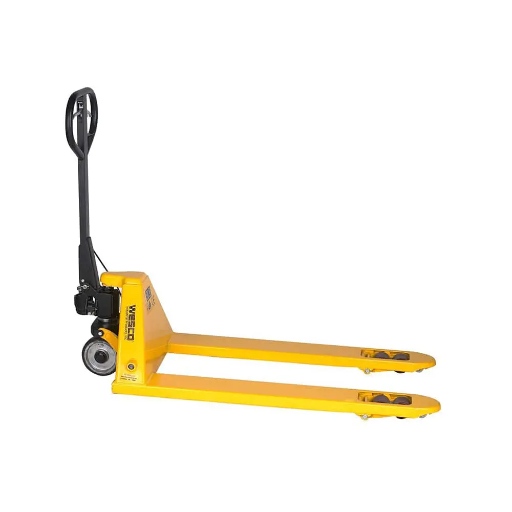 Wesco Pallet Truck With Brake - 5500 Lbs Capacity 1