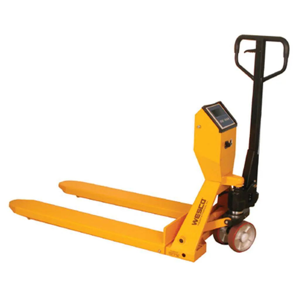 Wesco Scale Truck With Lcd Display - 5000 Lbs Capacity 1