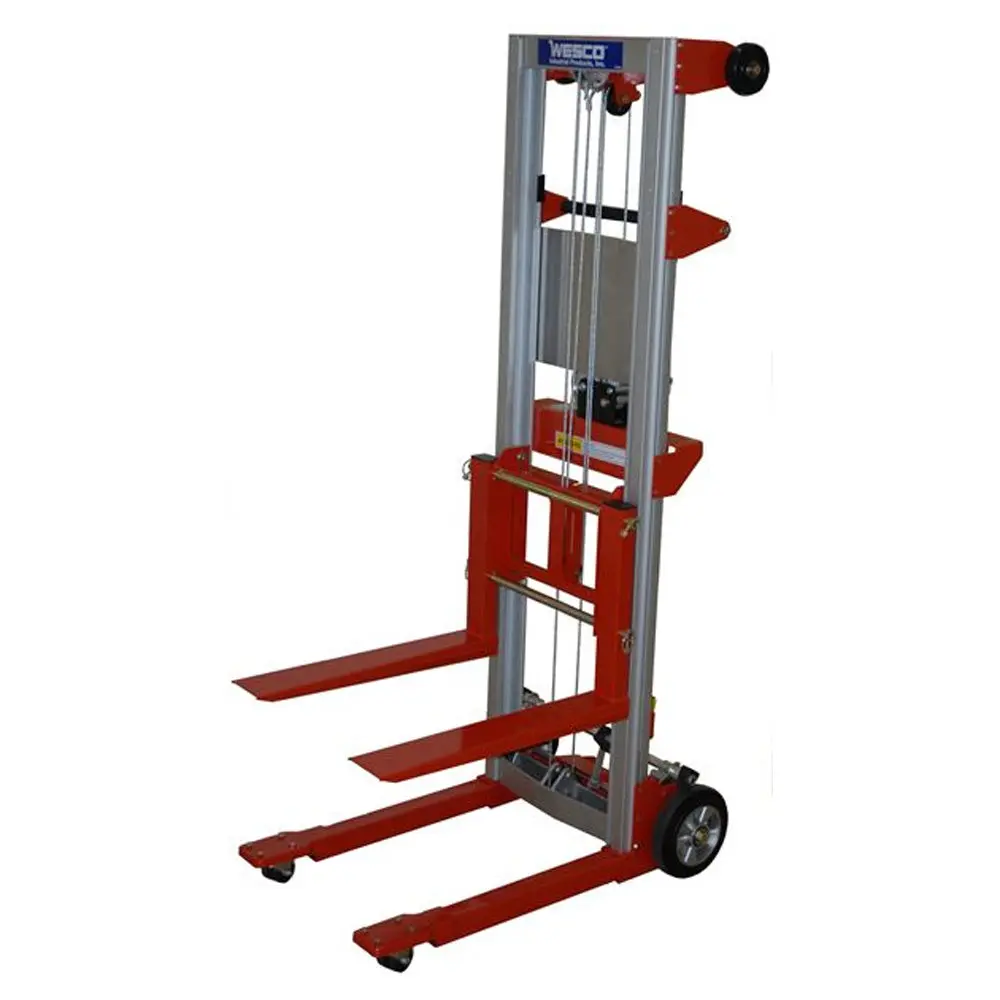Hand Winch Lifter, Fixed Base - 400 Lbs Capacity 1