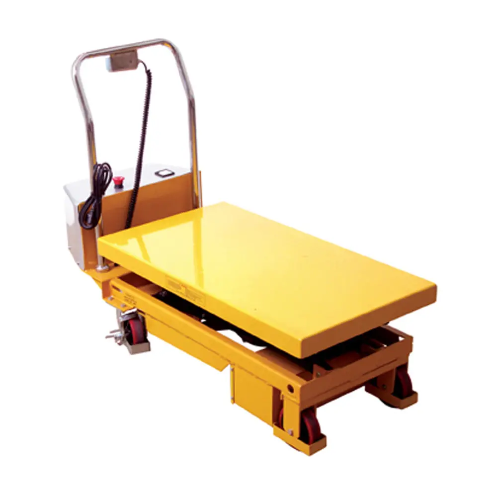 Powered Lift Double Scissors Table With 770 Lb Capacity 1