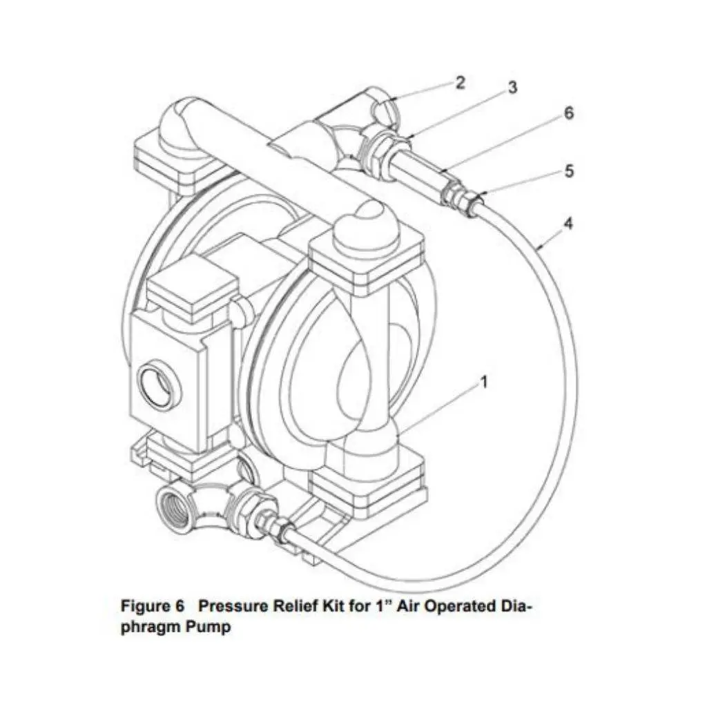 Thermal Pressure Relief Kit For Diaphragm Pumps 1