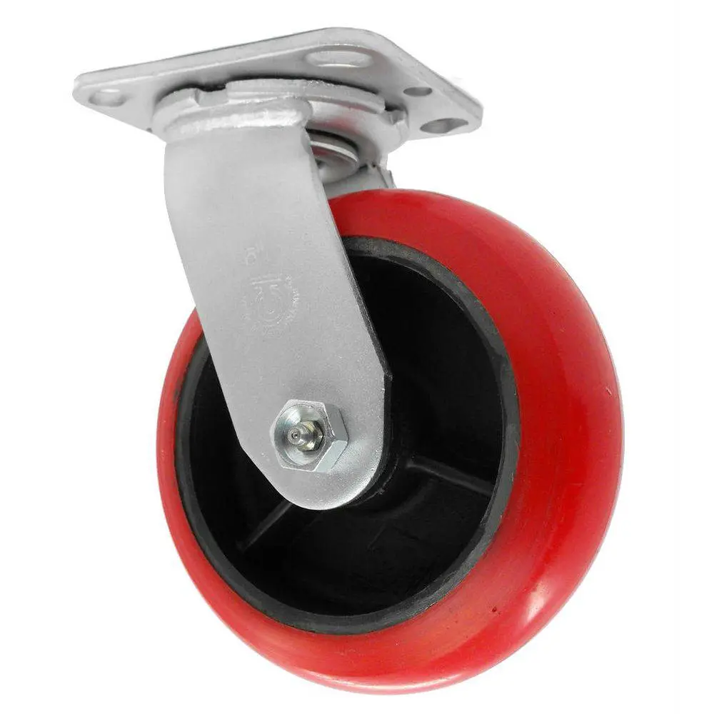 6" X 2" Polyflexon Cast Wheel Swivel Caster - 900 Lbs. Capacity 1