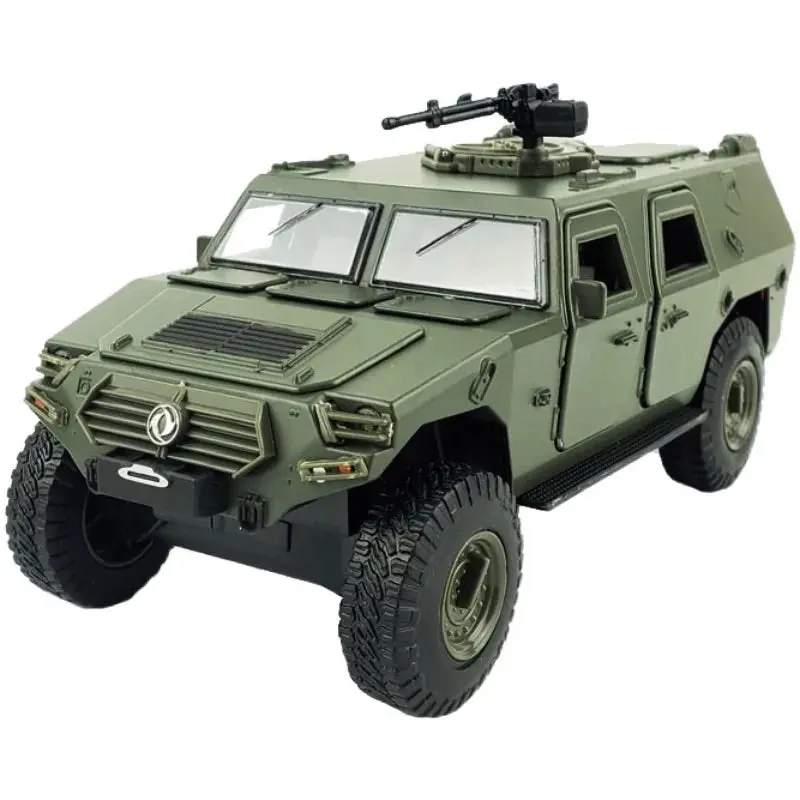 Carro Colecionável Dongfeng Militar Escala 1:24 1