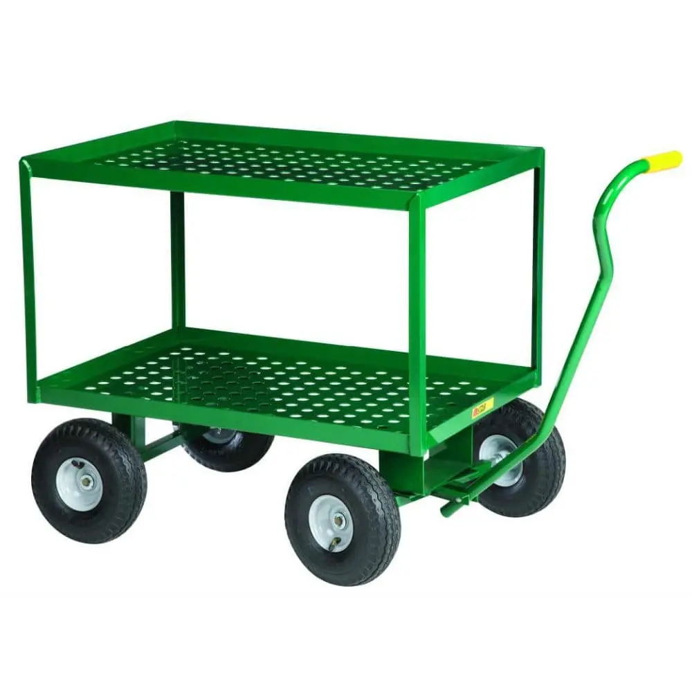 2-Shelf Wagon Truck W/ Perforated Deck (24"W X 36") 1